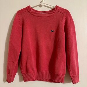 Vineyard Vines Boys Coral Crew Neck Sweater - v good condition (Sz 5)